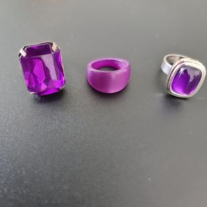 Purple Ring Set